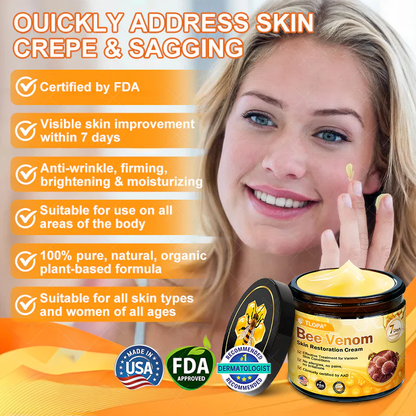 TLOPA® 💟Bee Venom Skin Restoration Cream ⏰ LAST DAY 80% OFF💌