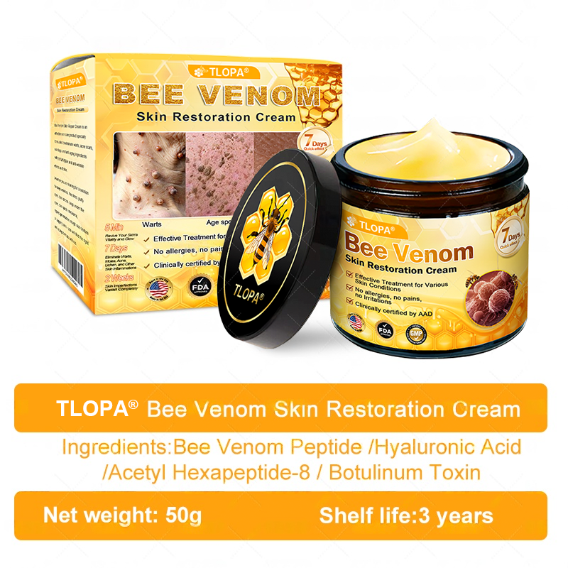 TLOPA® 💟Bee Venom Skin Restoration Cream ⏰ LAST DAY 80% OFF💌